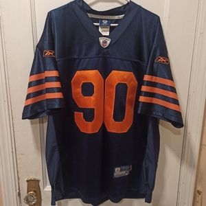 Chicago Bears Reebok Authentic NFL  JULIUS PEPPERS #90 Stitched Jersey (50)